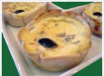 Tarta 4 quesos y aceitunas  1 ÑA EUSTAQUIA
